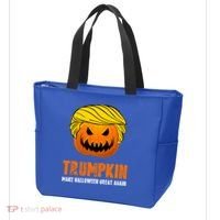 Make Halloween Great Again Trumpkin Cool Gift Tote Bag thumb 3