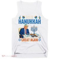 Make Hanukkah Great Again Donald Trump Dinner Jewish Tank Top thumb 0