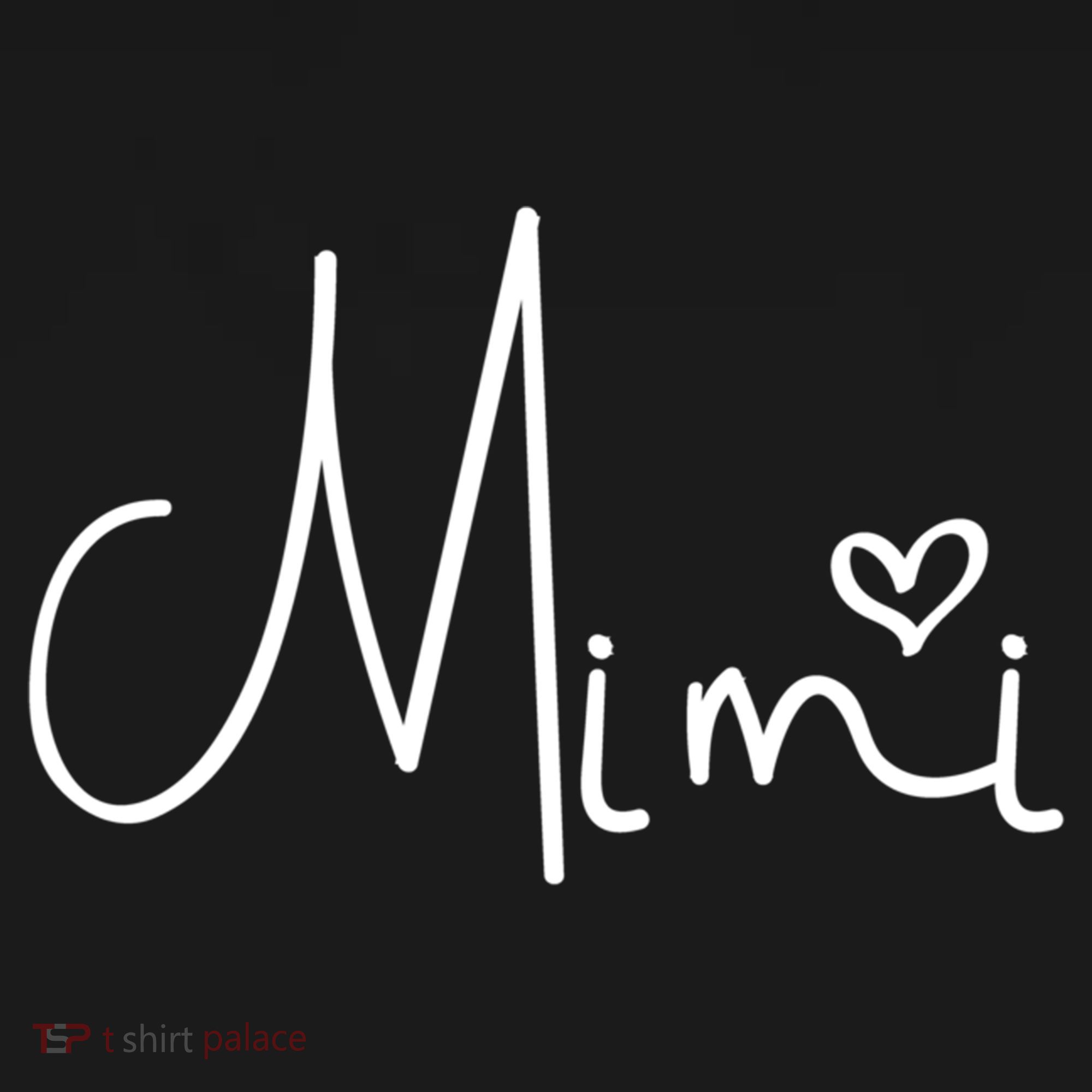 Mimi Heart Grandma Women Christmas Mother's Day Cute Gift Women's Tank Top