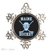 Maine Hockey Gift Ornament thumb 0