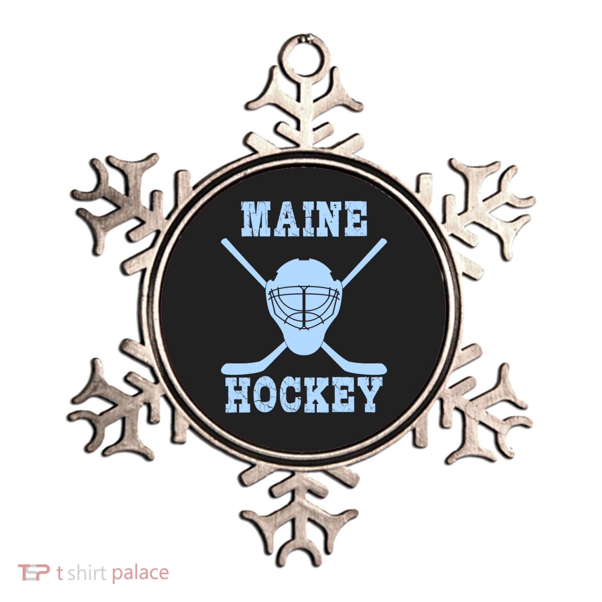 Maine Hockey Gift Ornament