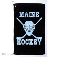 Maine Hockey Gift Golf Towel thumb 0