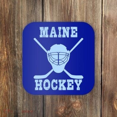 Maine Hockey Gift Coaster