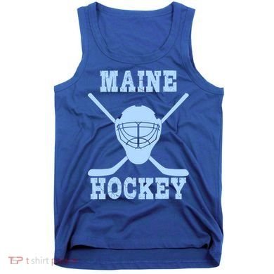 Maine Hockey Gift Tank Top