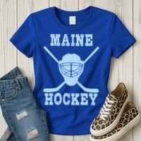 Maine Hockey Gift Women's T-Shirt thumb 3