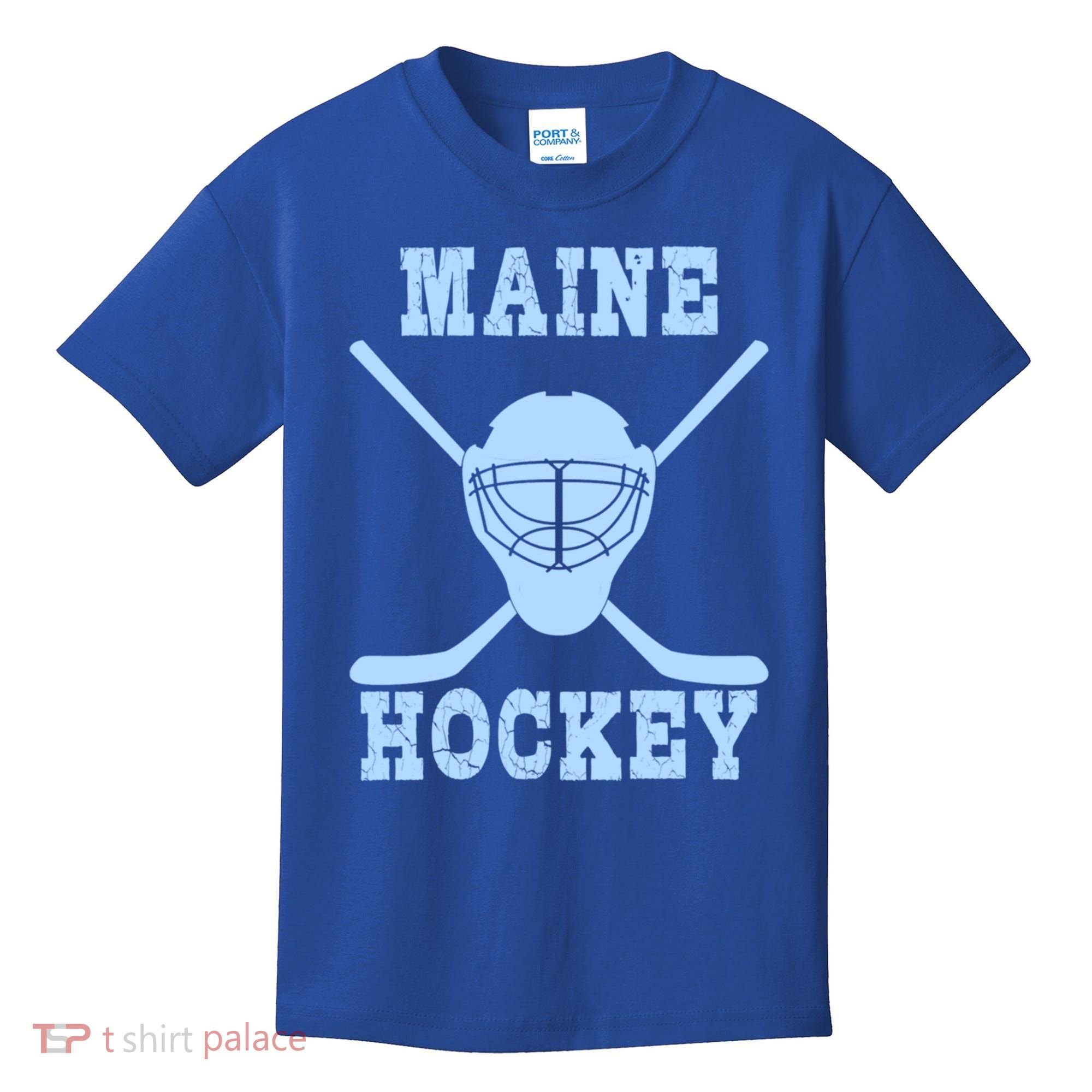 Maine Hockey Gift Kids T-Shirt