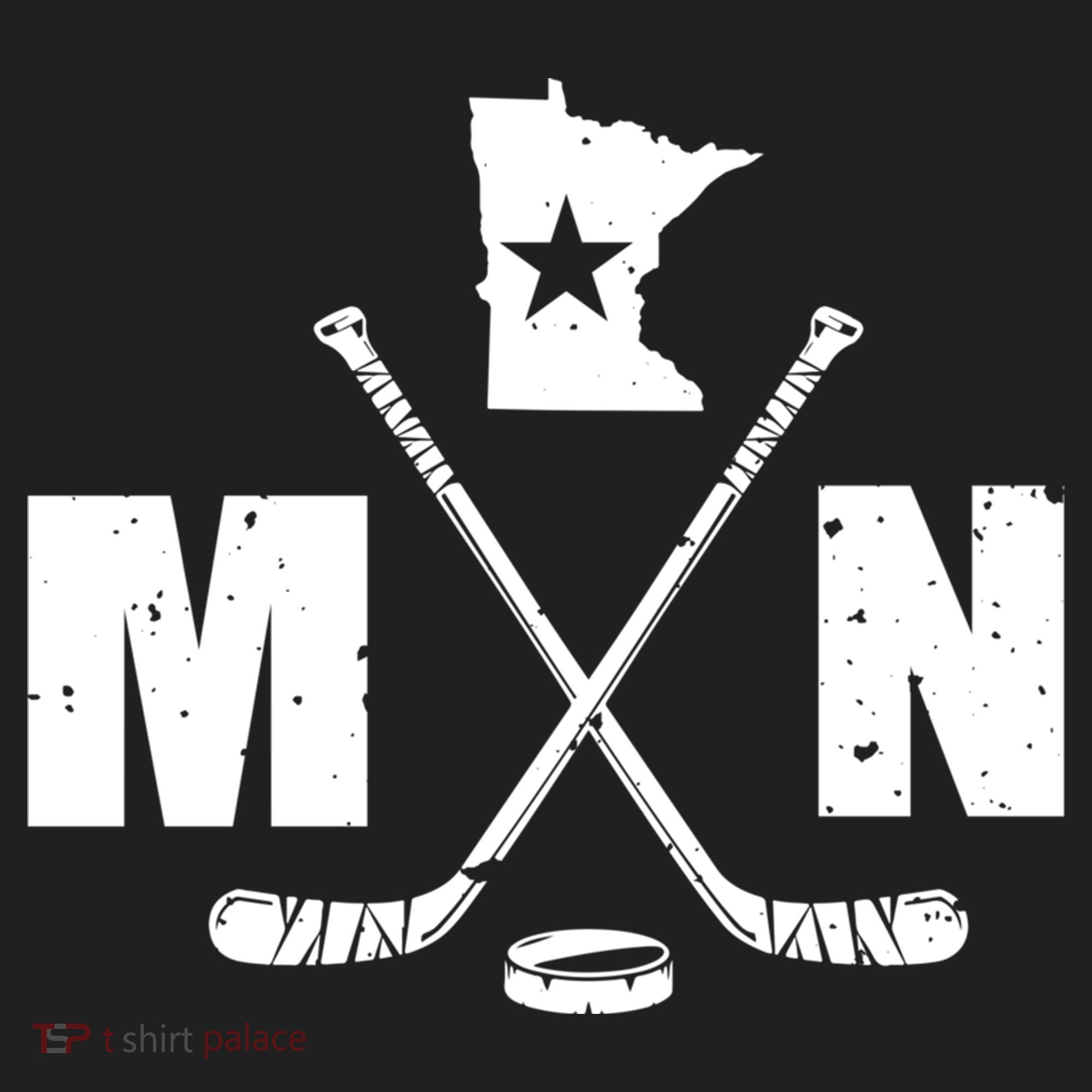 Mn Hockey Gift The State Of Ice Hockey Gift Beanie
