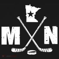 Mn Hockey Gift The State Of Ice Hockey Gift Women's Hoodie thumb 2
