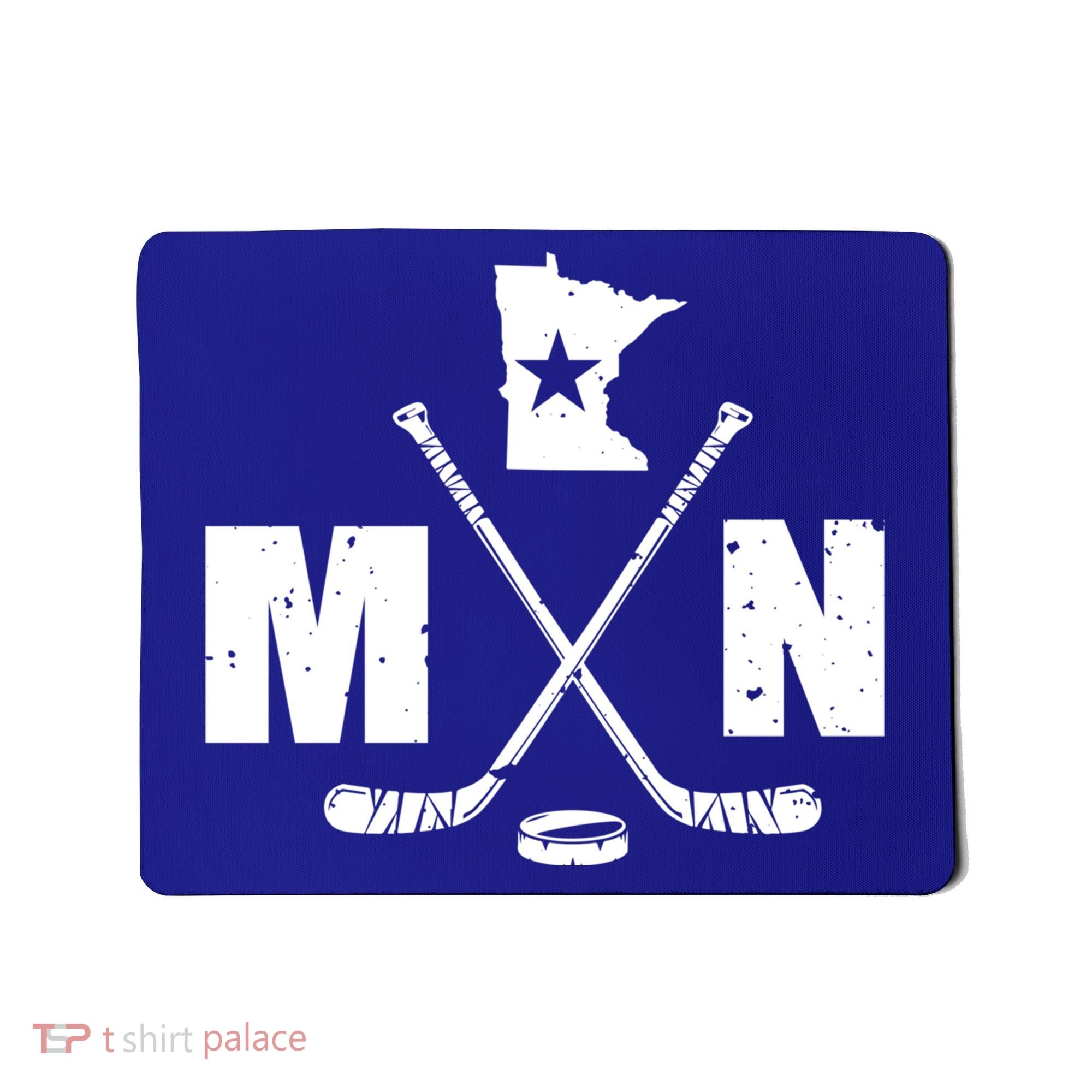 Mn Hockey Gift The State Of Ice Hockey Gift Mousepad