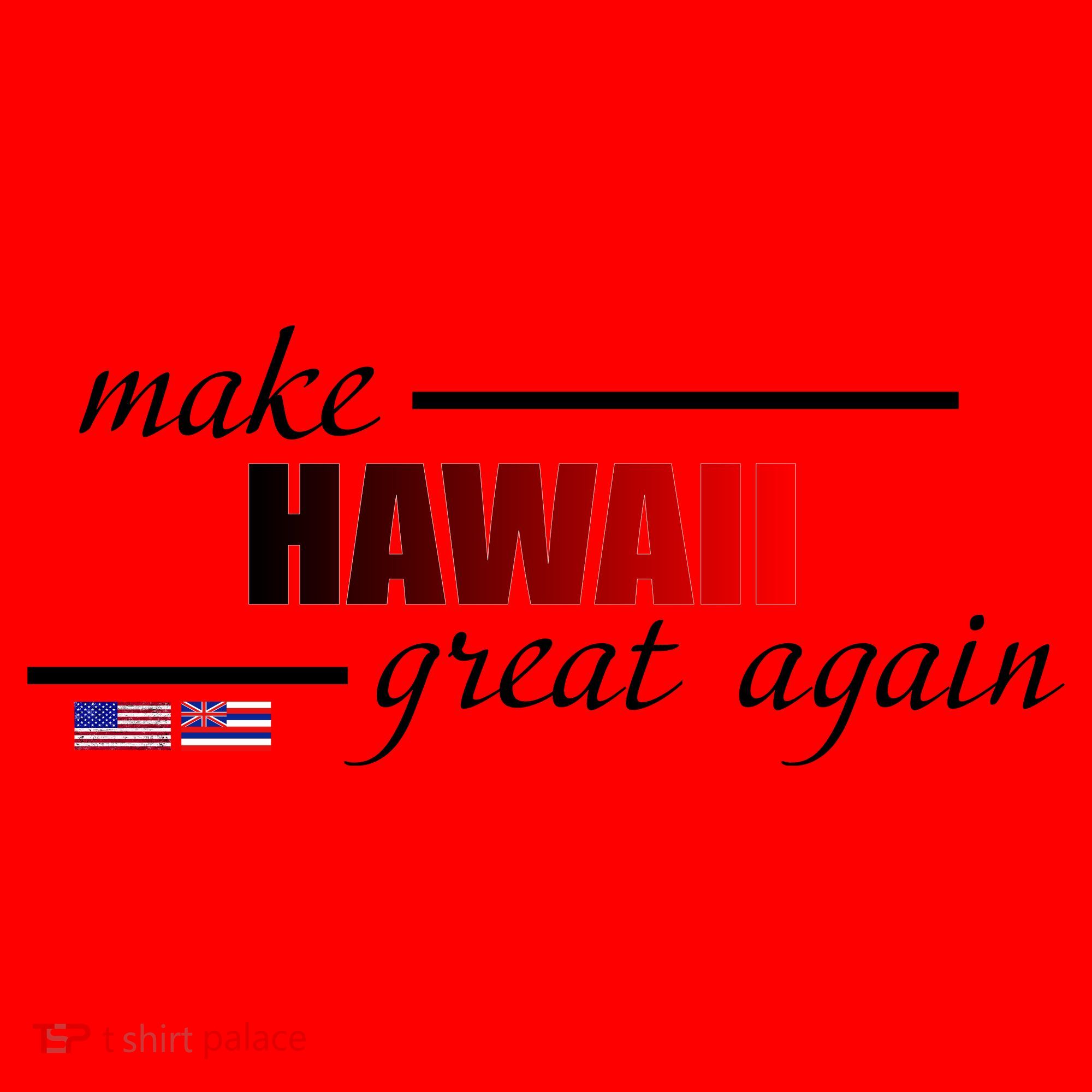Make Hawaii Great Again Santa Hat