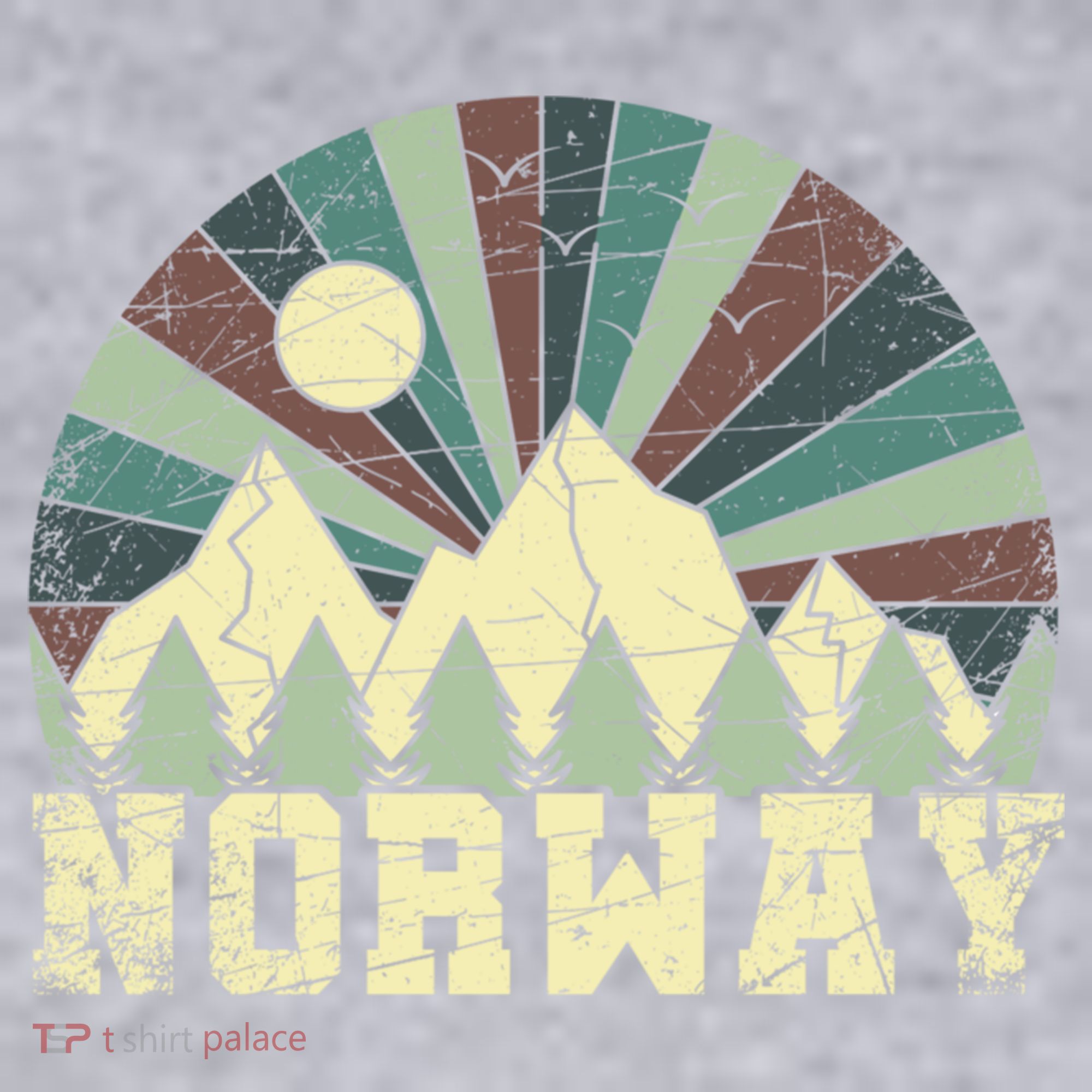 Mountians Hiking Gift Norway Gift Women's Sweatshirt