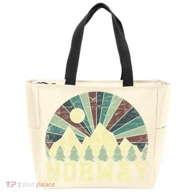 Mountians Hiking Gift Norway Gift Tote Bag