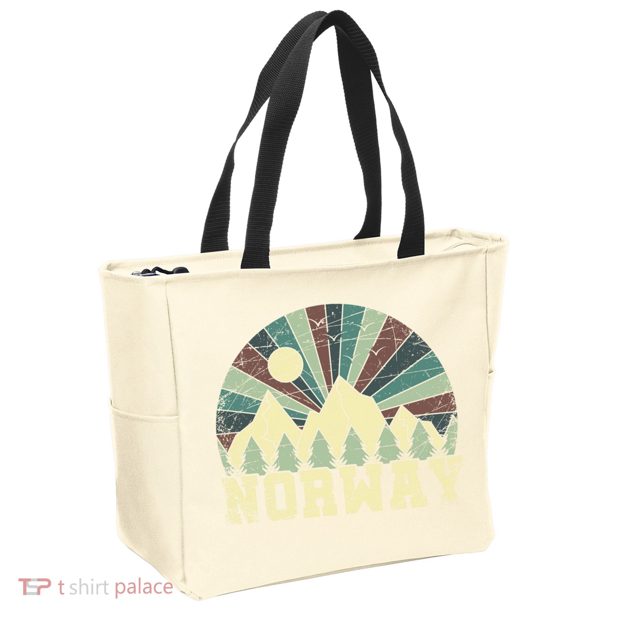 Mountians Hiking Gift Norway Gift Tote Bag