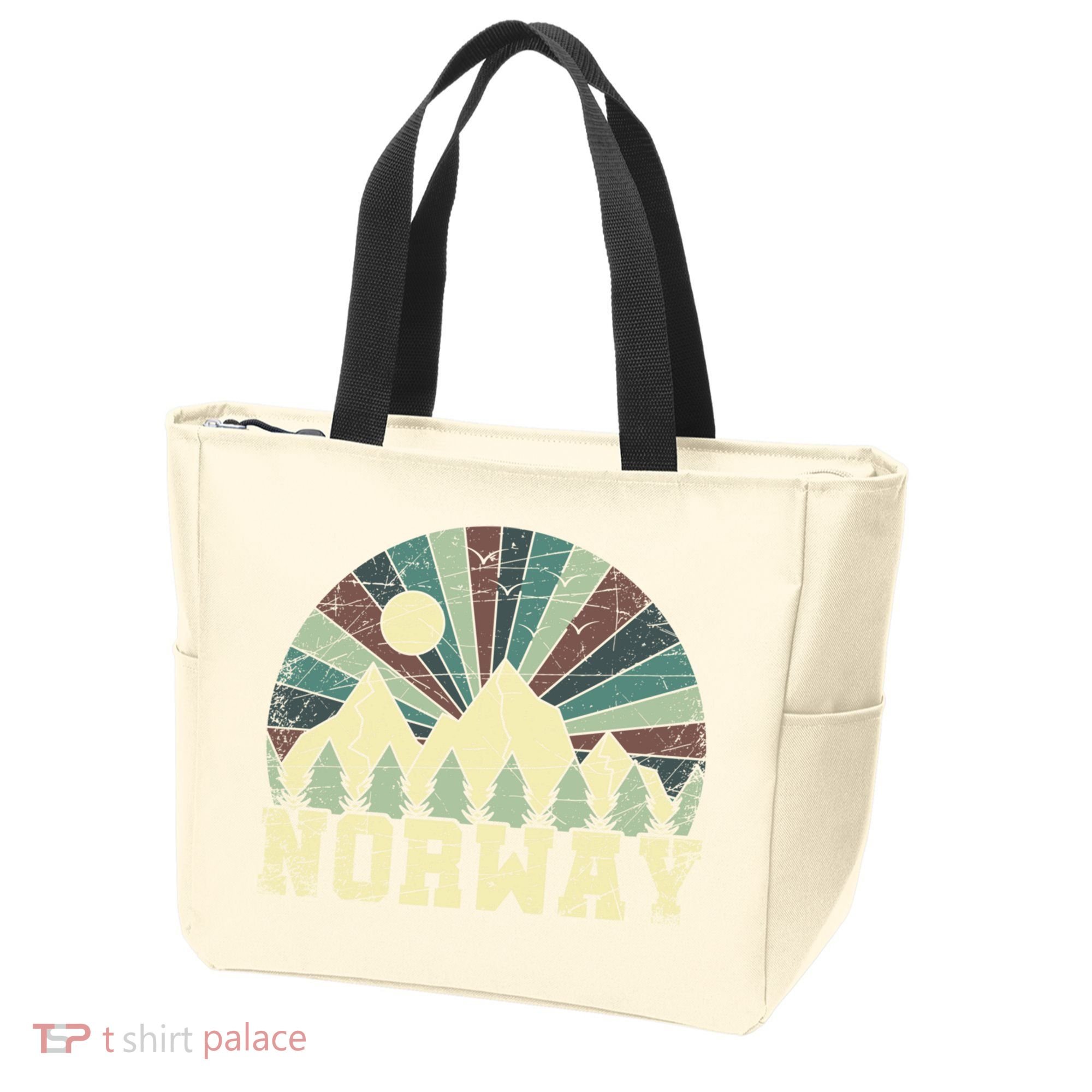 Mountians Hiking Gift Norway Gift Tote Bag