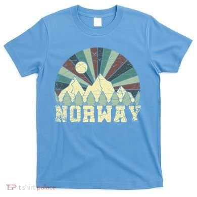 Mountians Hiking Gift Norway Gift T-Shirt
