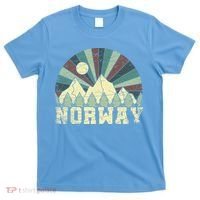 Mountians Hiking Gift Norway Gift T-Shirt thumb 0