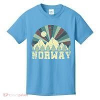 Mountians Hiking Gift Norway Gift Kids T-Shirt thumb 0