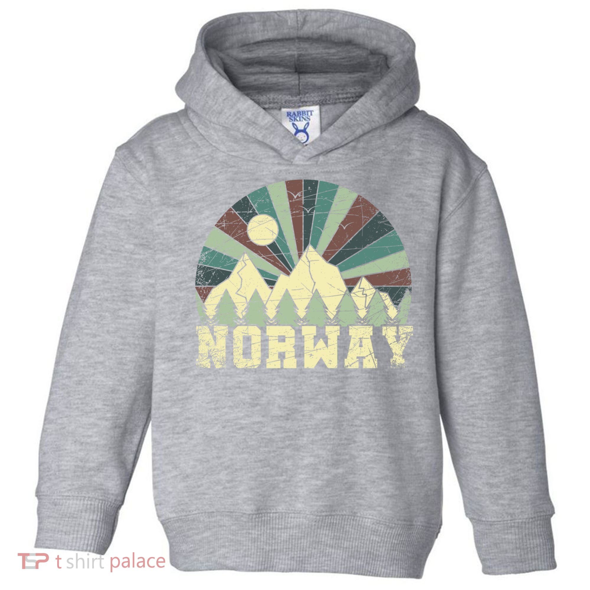 Mountians Hiking Gift Norway Gift Toddler Hoodie