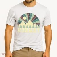 Mountians Hiking Gift Norway Gift Cooling Performance Crew T-Shirt thumb 2
