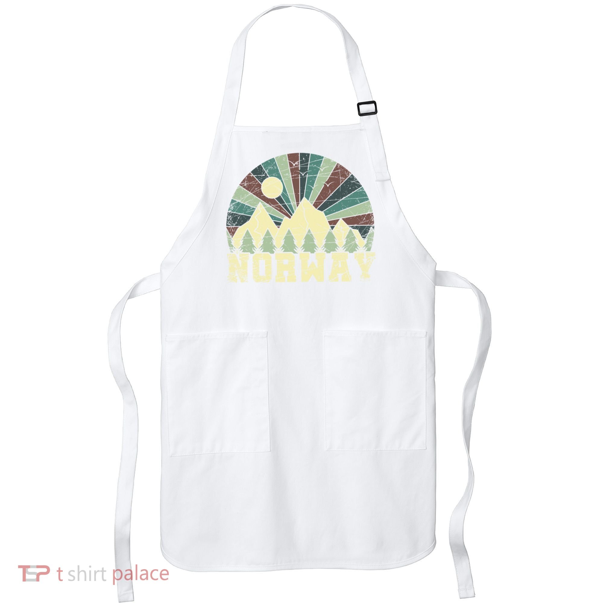 Mountians Hiking Gift Norway Gift Apron