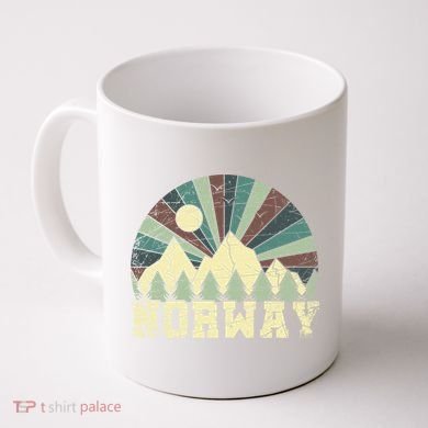 Mountians Hiking Gift Norway Gift Coffee Mug