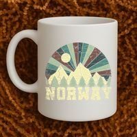 Mountians Hiking Gift Norway Gift Coffee Mug thumb 2