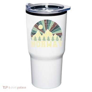 Mountians Hiking Gift Norway Gift Tumbler