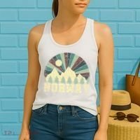 Mountians Hiking Gift Norway Gift Women's Tank Top thumb 2