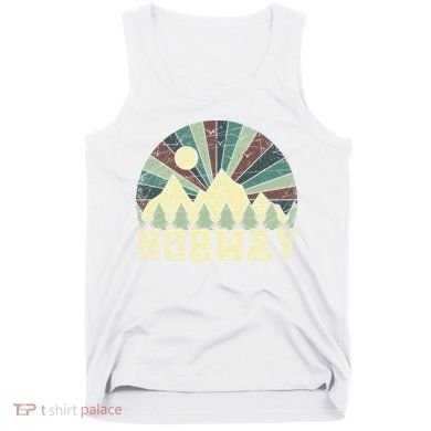 Mountians Hiking Gift Norway Gift Tank Top