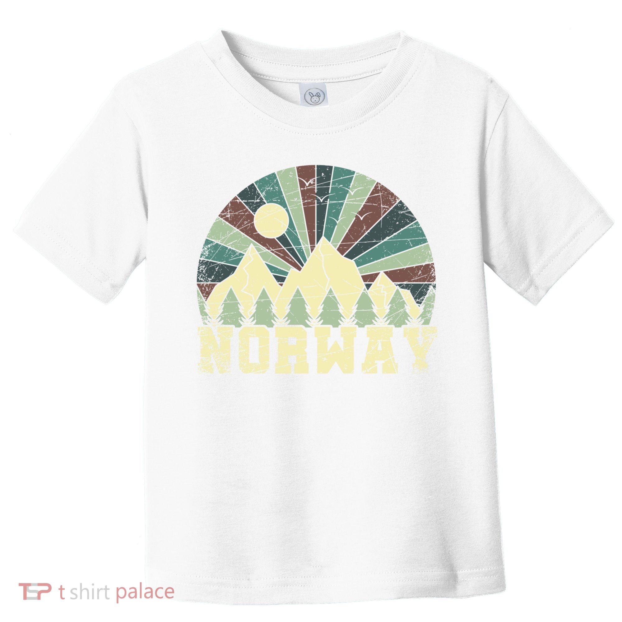 Mountians Hiking Gift Norway Gift Toddler T-Shirt