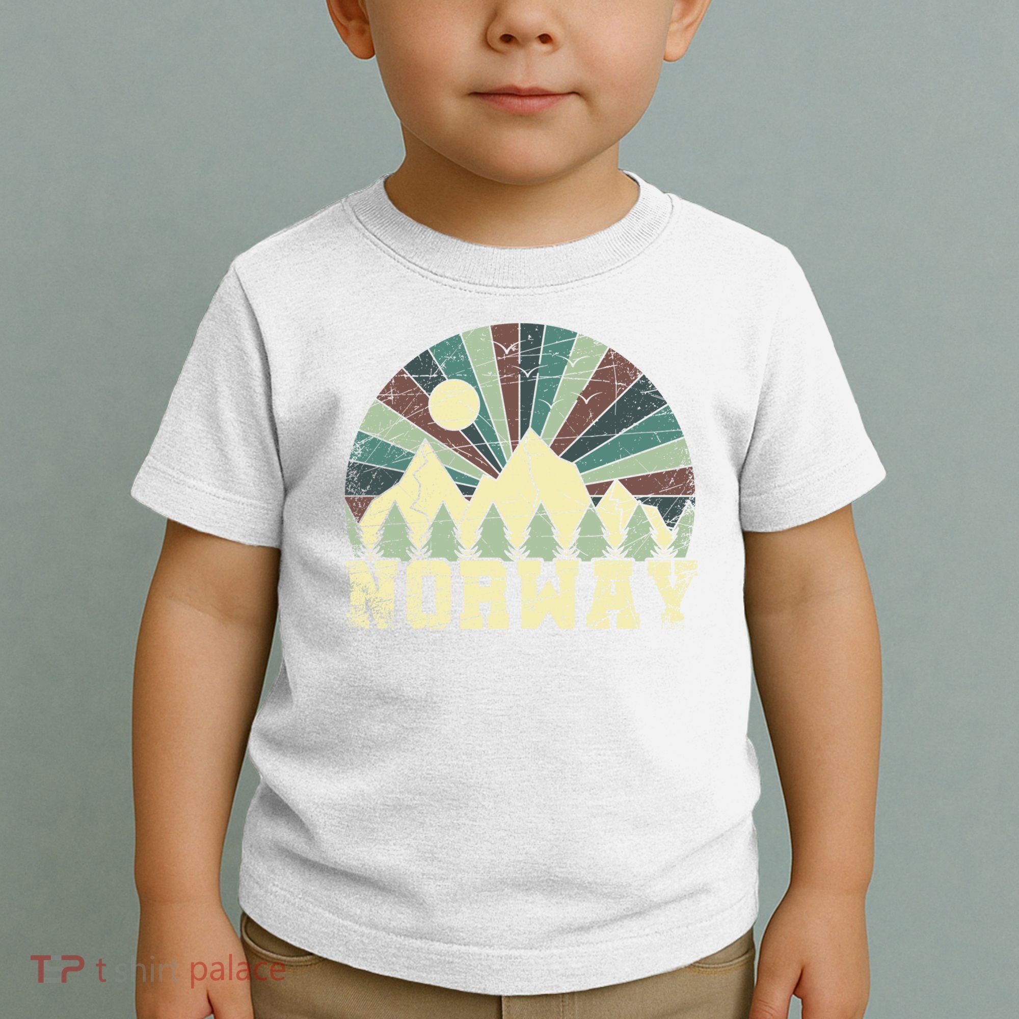 Mountians Hiking Gift Norway Gift Toddler T-Shirt