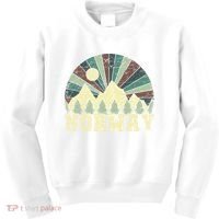 Mountians Hiking Gift Norway Gift Kids Sweatshirt thumb 0