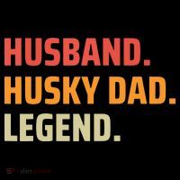Men Husband Husky Dad Legend Siberian Huskies Dog Dad Father Coffee Mug thumb 5