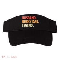 Men Husband Husky Dad Legend Siberian Huskies Dog Dad Father Visor thumb 0