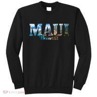 Maui Hawaii Hawaiian Islands Surf Surfing Surfer Gift Sweatshirt thumb 0