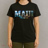 Maui Hawaii Hawaiian Islands Surf Surfing Surfer Gift T-Shirt thumb 4