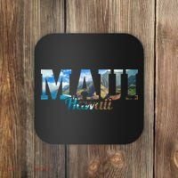 Maui Hawaii Hawaiian Islands Surf Surfing Surfer Gift Coaster thumb 0