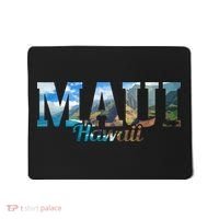 Maui Hawaii Hawaiian Islands Surf Surfing Surfer Gift Mousepad thumb 0