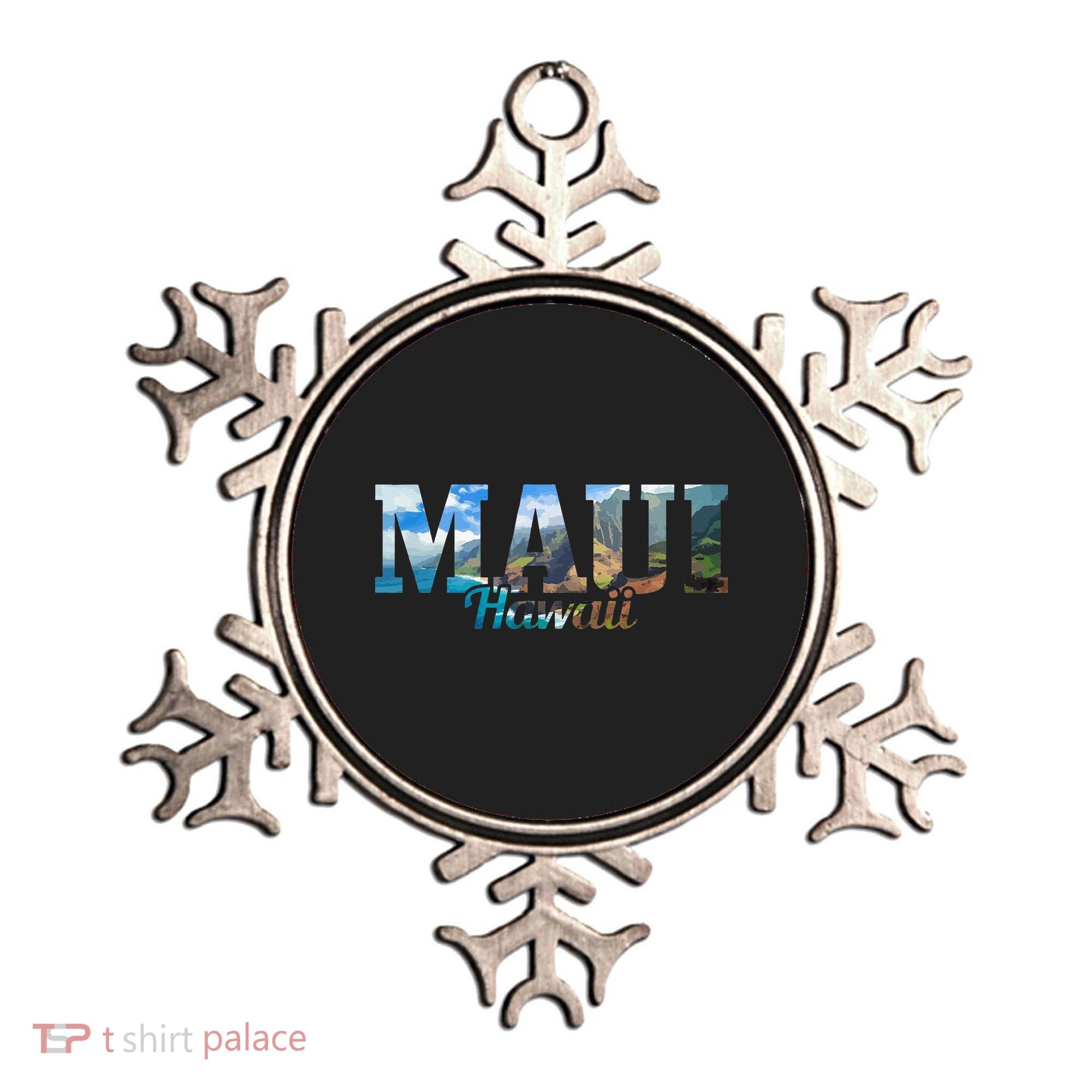 Maui Hawaii Hawaiian Islands Surf Surfing Surfer Gift Ornament