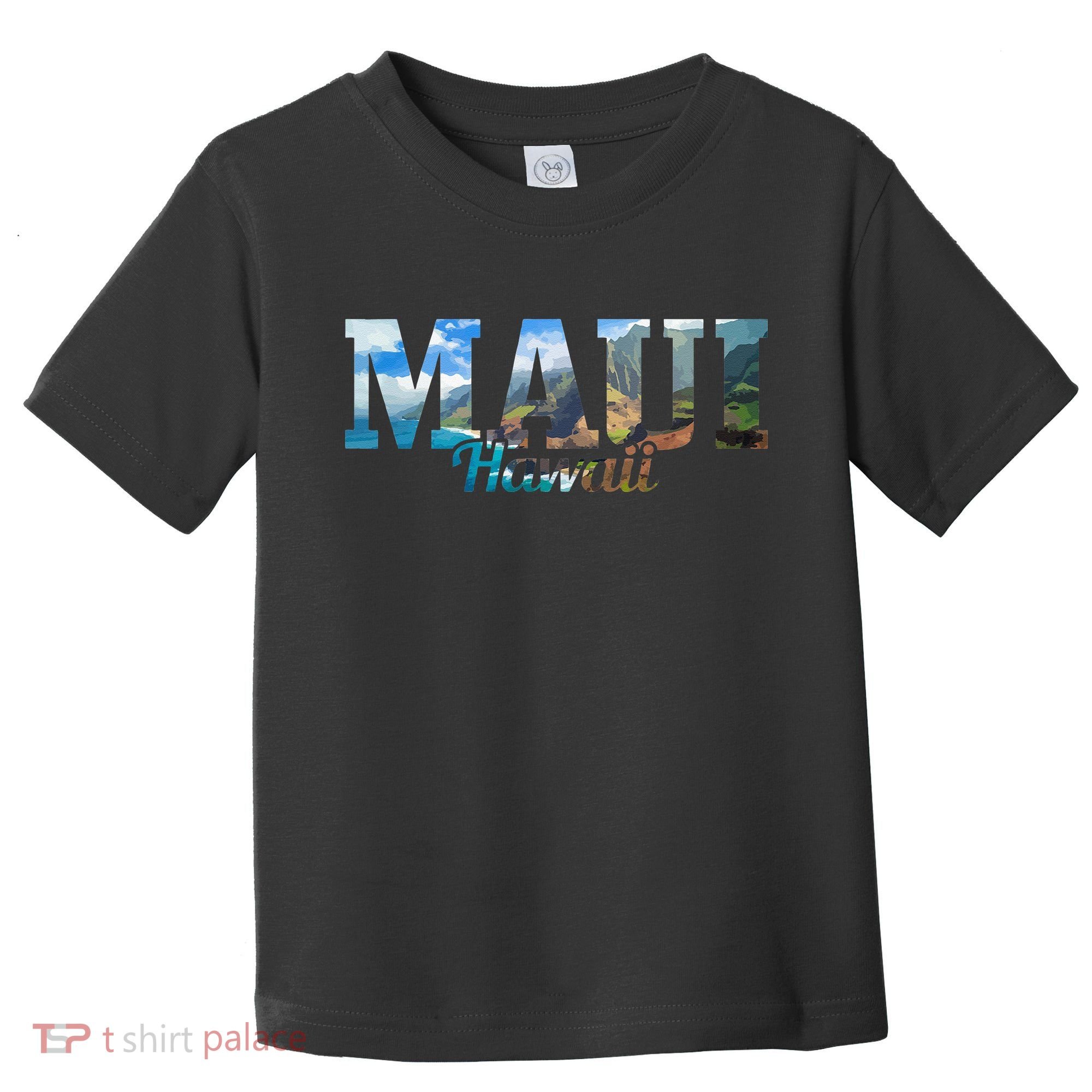 Maui Hawaii Hawaiian Islands Surf Surfing Surfer Gift Toddler T-Shirt