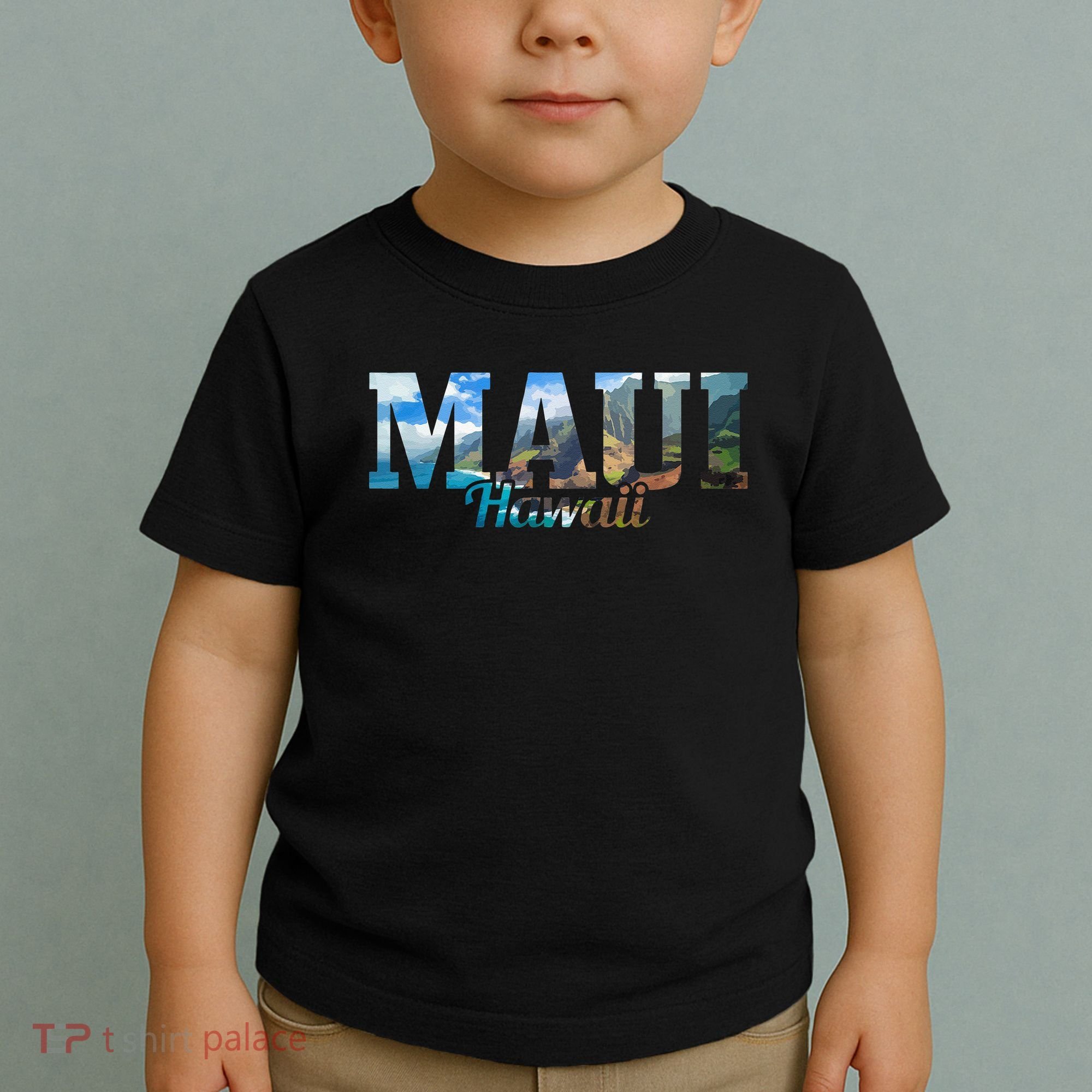 Maui Hawaii Hawaiian Islands Surf Surfing Surfer Gift Toddler T-Shirt