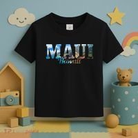 Maui Hawaii Hawaiian Islands Surf Surfing Surfer Gift Toddler T-Shirt thumb 3