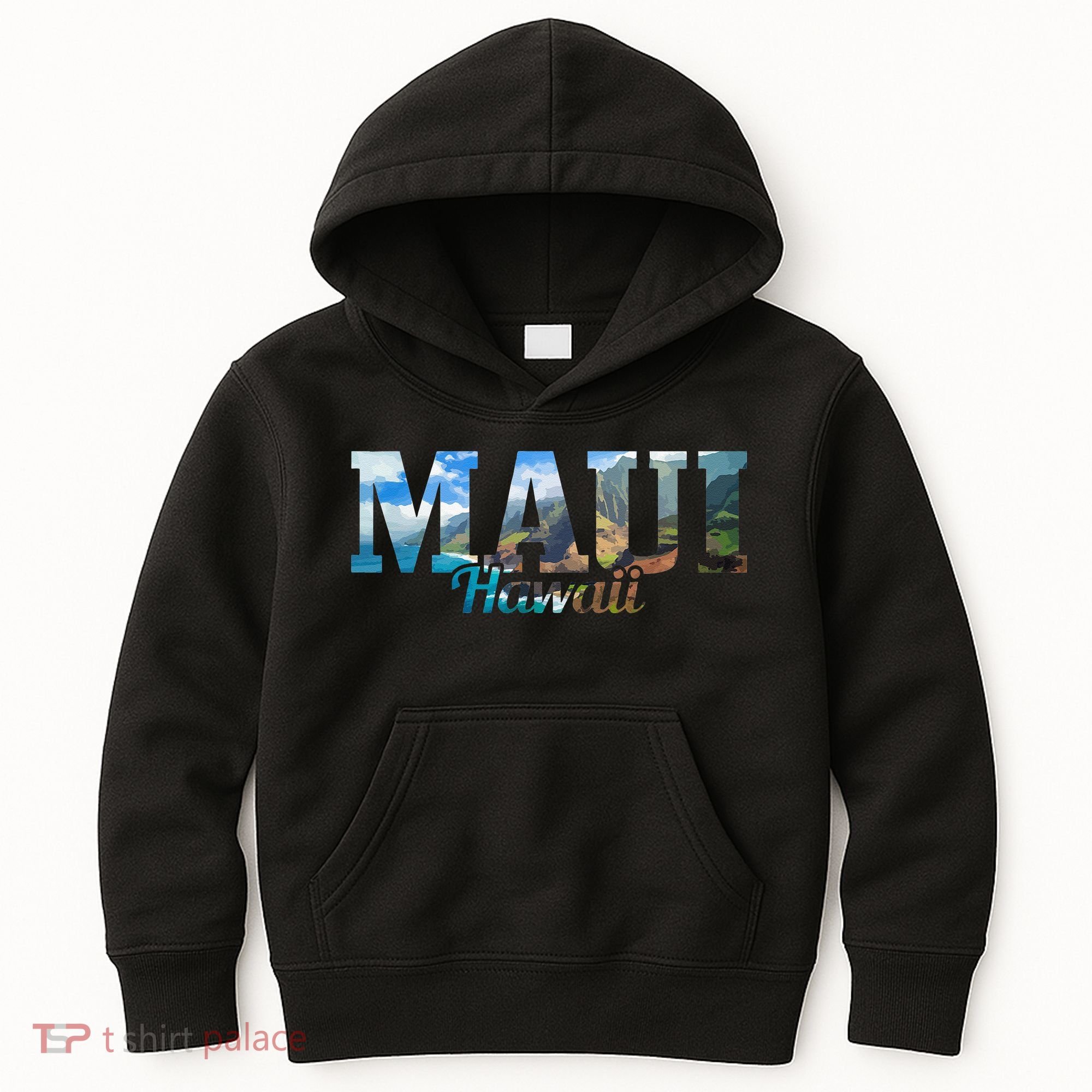 Maui Hawaii Hawaiian Islands Surf Surfing Surfer Gift Kids Hoodie