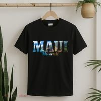 Maui Hawaii Hawaiian Islands Surf Surfing Surfer Gift T-Shirt thumb 2
