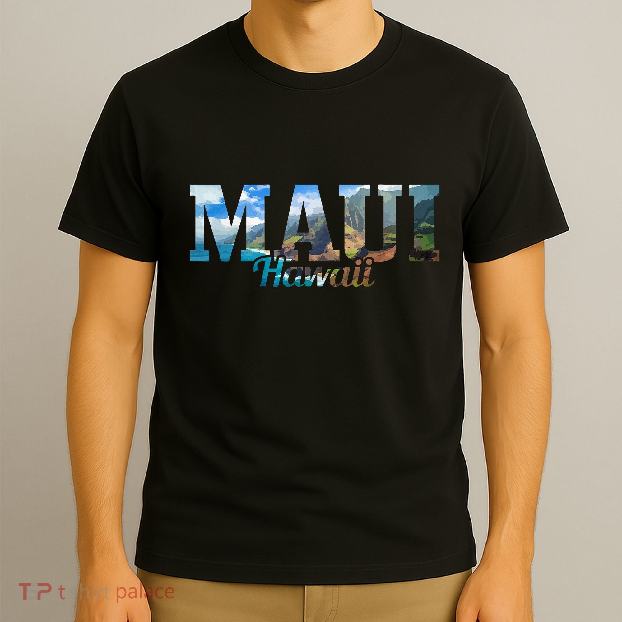 Maui Hawaii Hawaiian Islands Surf Surfing Surfer Gift T-Shirt