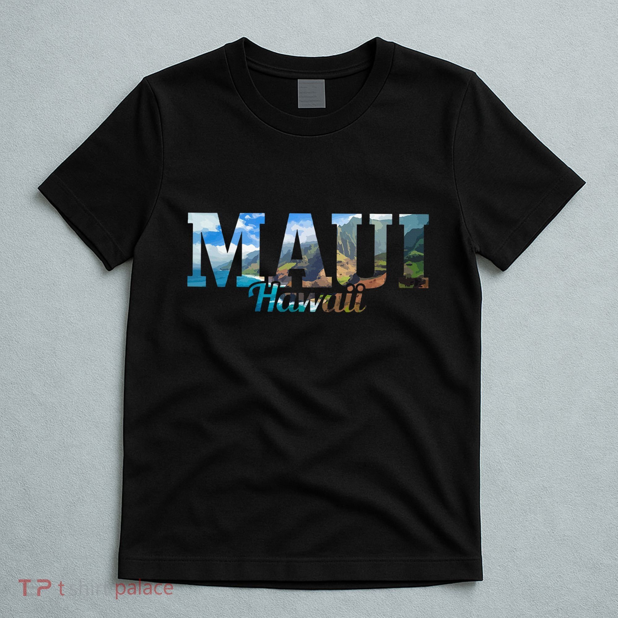 Maui Hawaii Hawaiian Islands Surf Surfing Surfer Gift T-Shirt