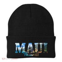 Maui Hawaii Hawaiian Islands Surf Surfing Surfer Gift Beanie thumb 0