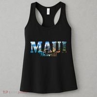 Maui Hawaii Hawaiian Islands Surf Surfing Surfer Gift Women's Tank Top thumb 3