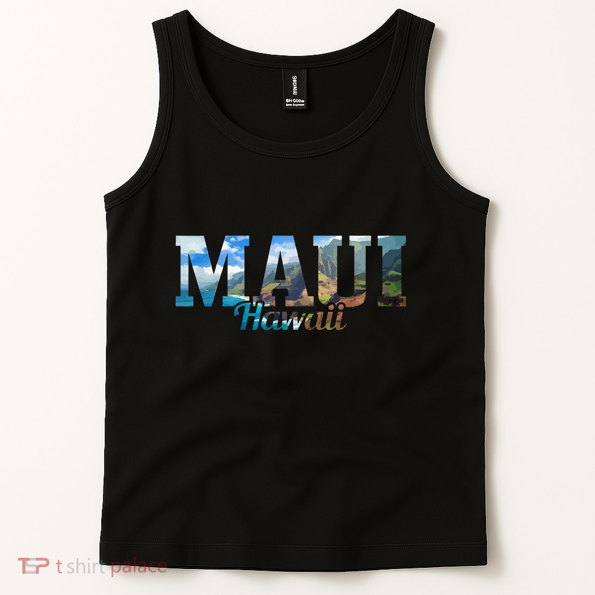 Maui Hawaii Hawaiian Islands Surf Surfing Surfer Gift Tank Top