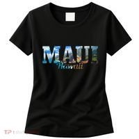 Maui Hawaii Hawaiian Islands Surf Surfing Surfer Gift Women's T-Shirt thumb 0